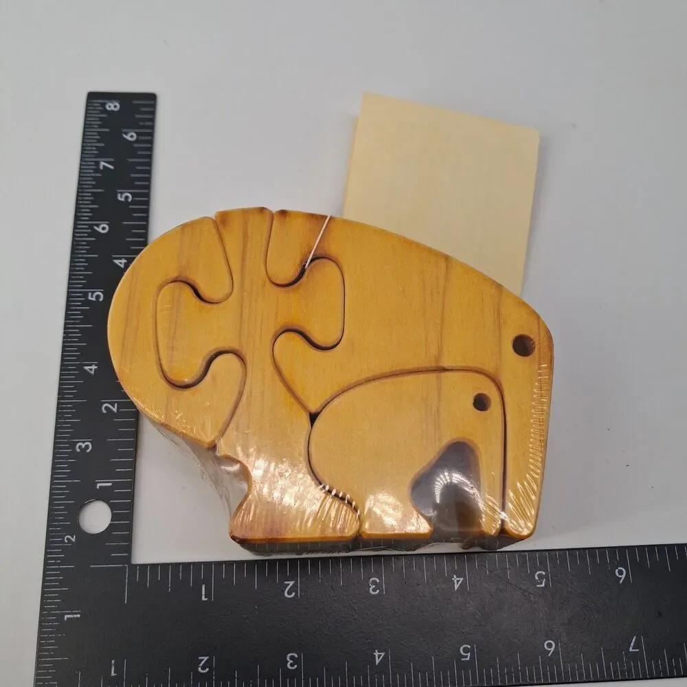 NEW Tarata Wooden Puzzle Kiwi Birds 3D Standing New Zealand Pine