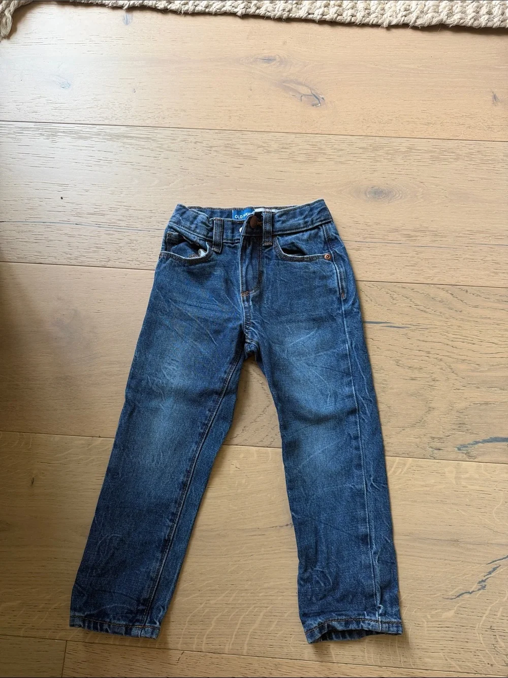 Old Navy Boys Blue Straight-Leg Denim Jeans
