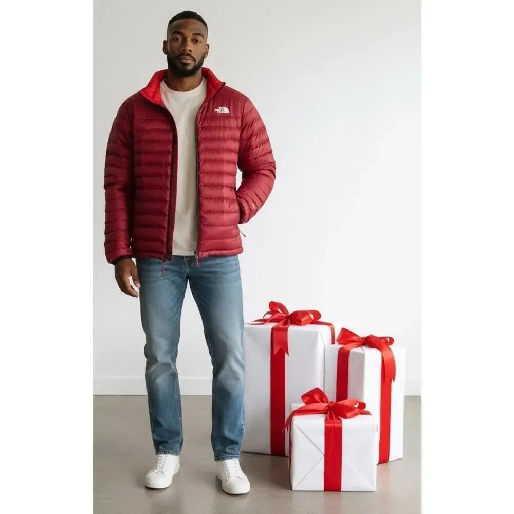 $220 Men's The North Face M Terra Peak Pertex Jacket Beetroot Dark Red NEW