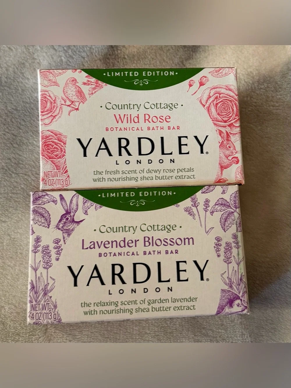 Yardley set includes