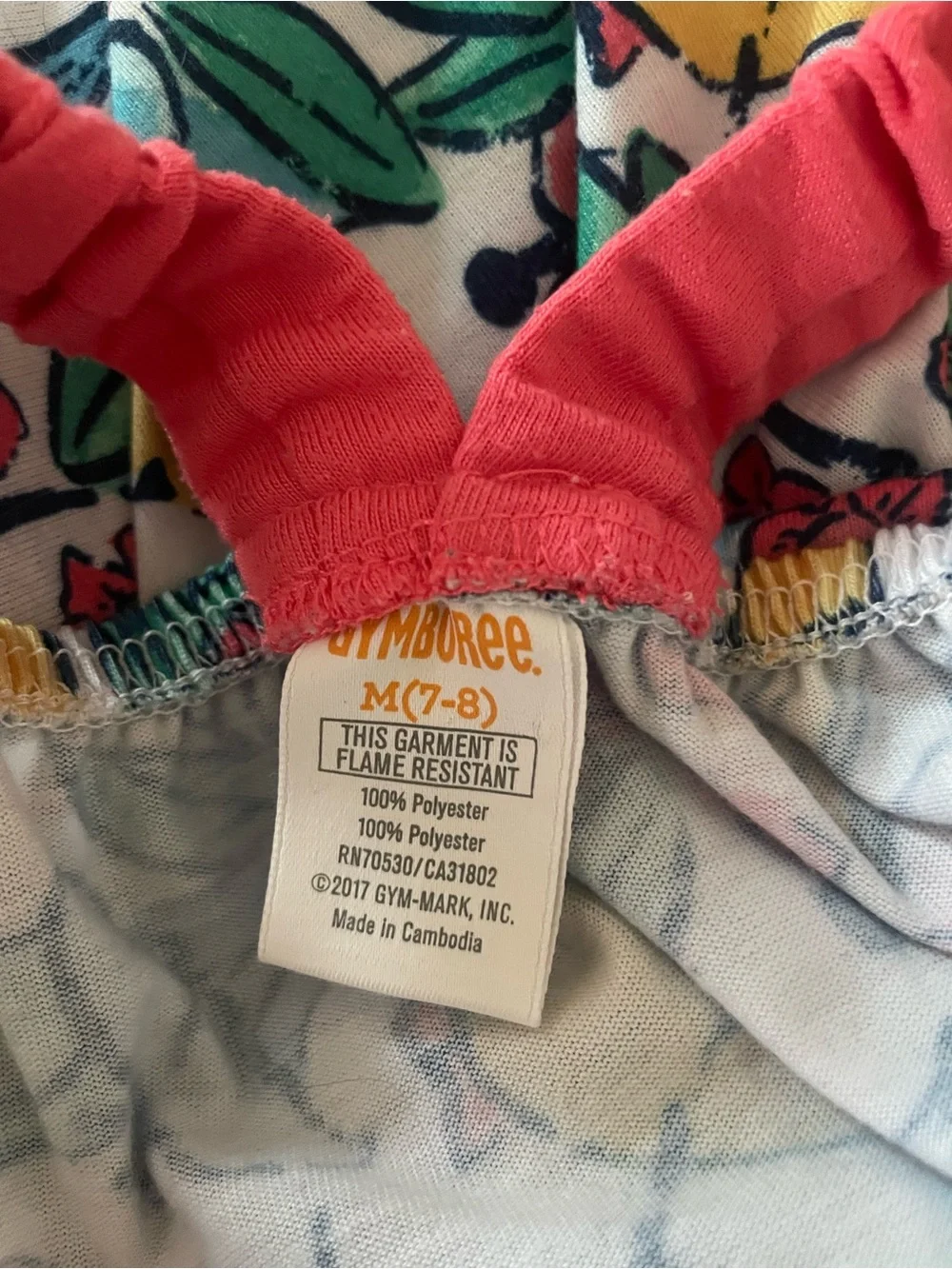 Gymboree bright line