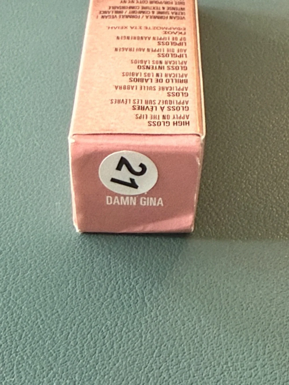Kylie Jenner High Gloss Lip‎ Gloss damn Gina 0.11 fl oz / 3.3 mL