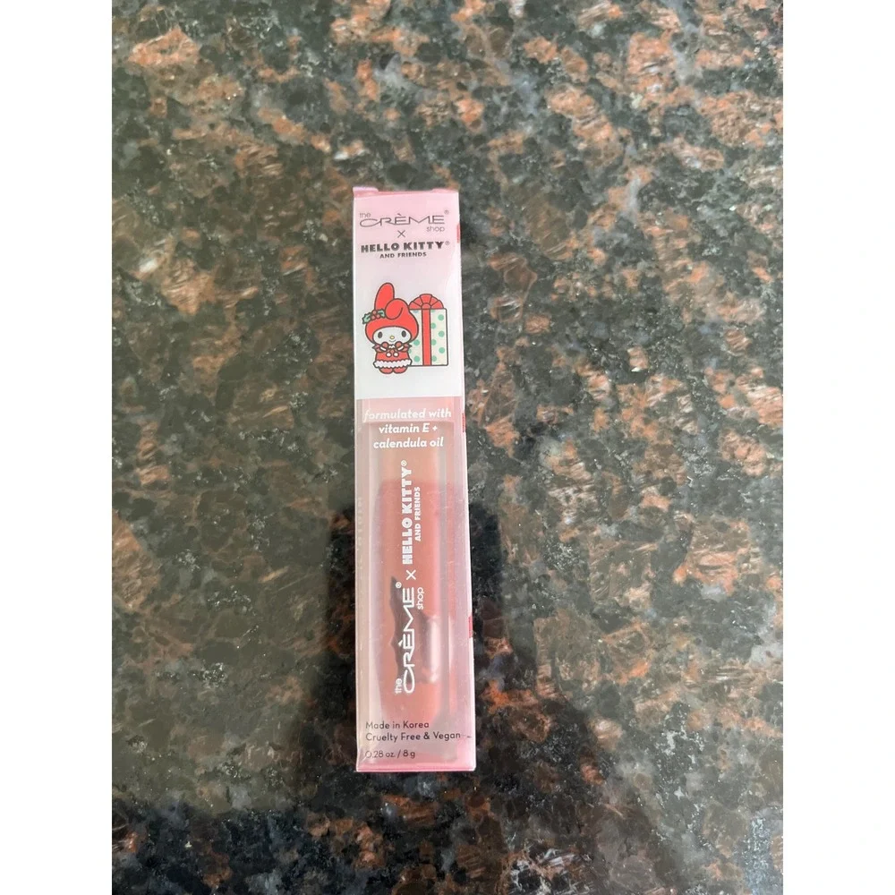 The Creme Shop Hello Kitty My Melody Lip Oil Vitamin E‎ Calendula 0.28oz New