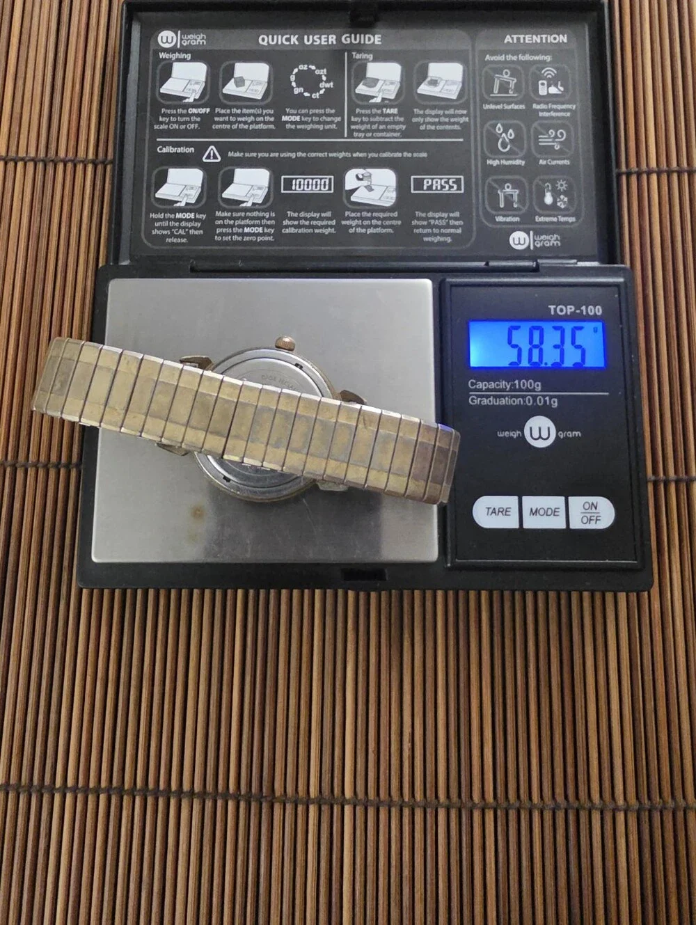 N/A item has