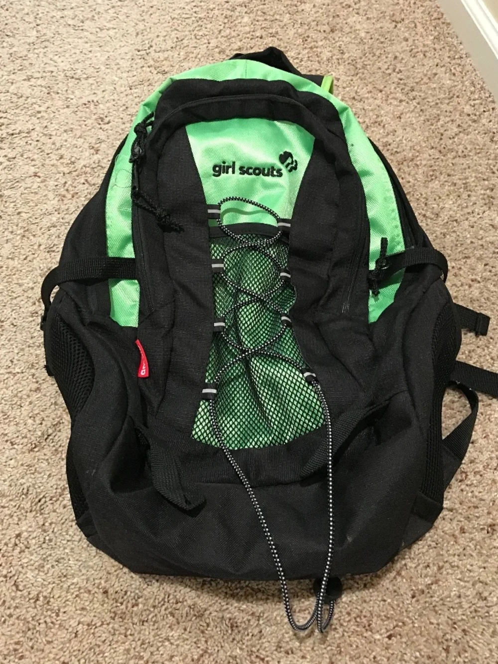 Girl Scout backpack