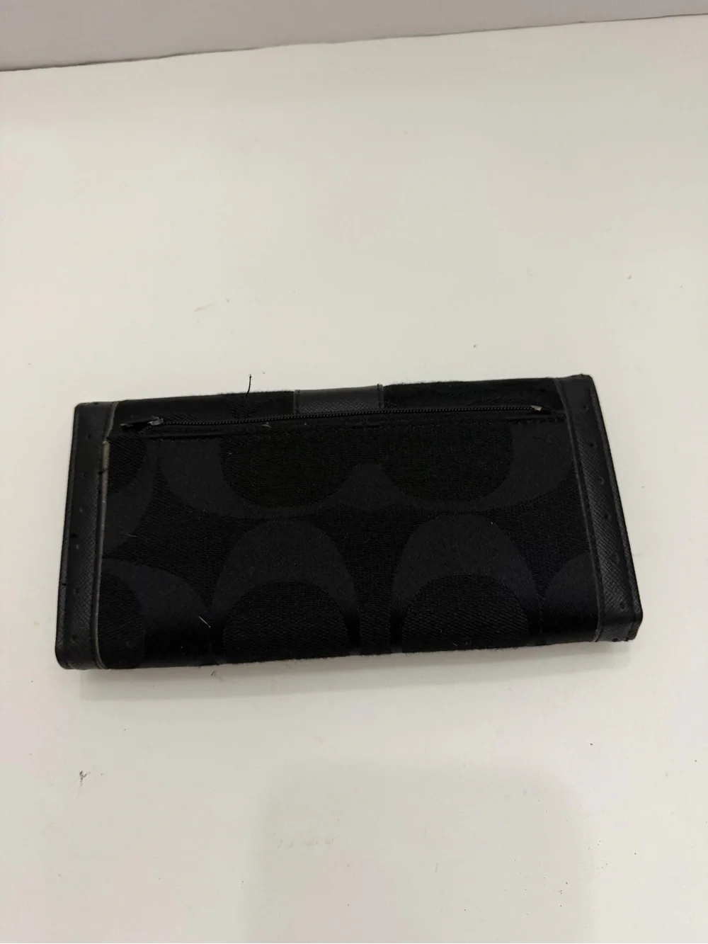 Coach monogram leather