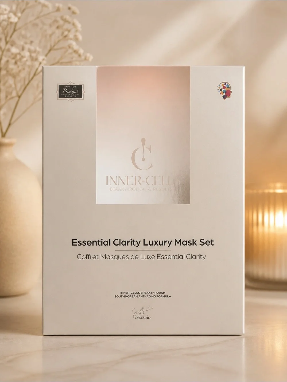 Essential Clarity Luxury Mask Set - Cream