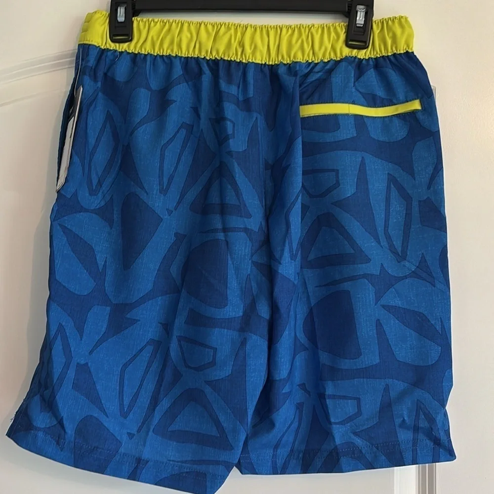NWT Speedo Men's Swim Trunk Knee Length Boardshort Bondi Printed, 20