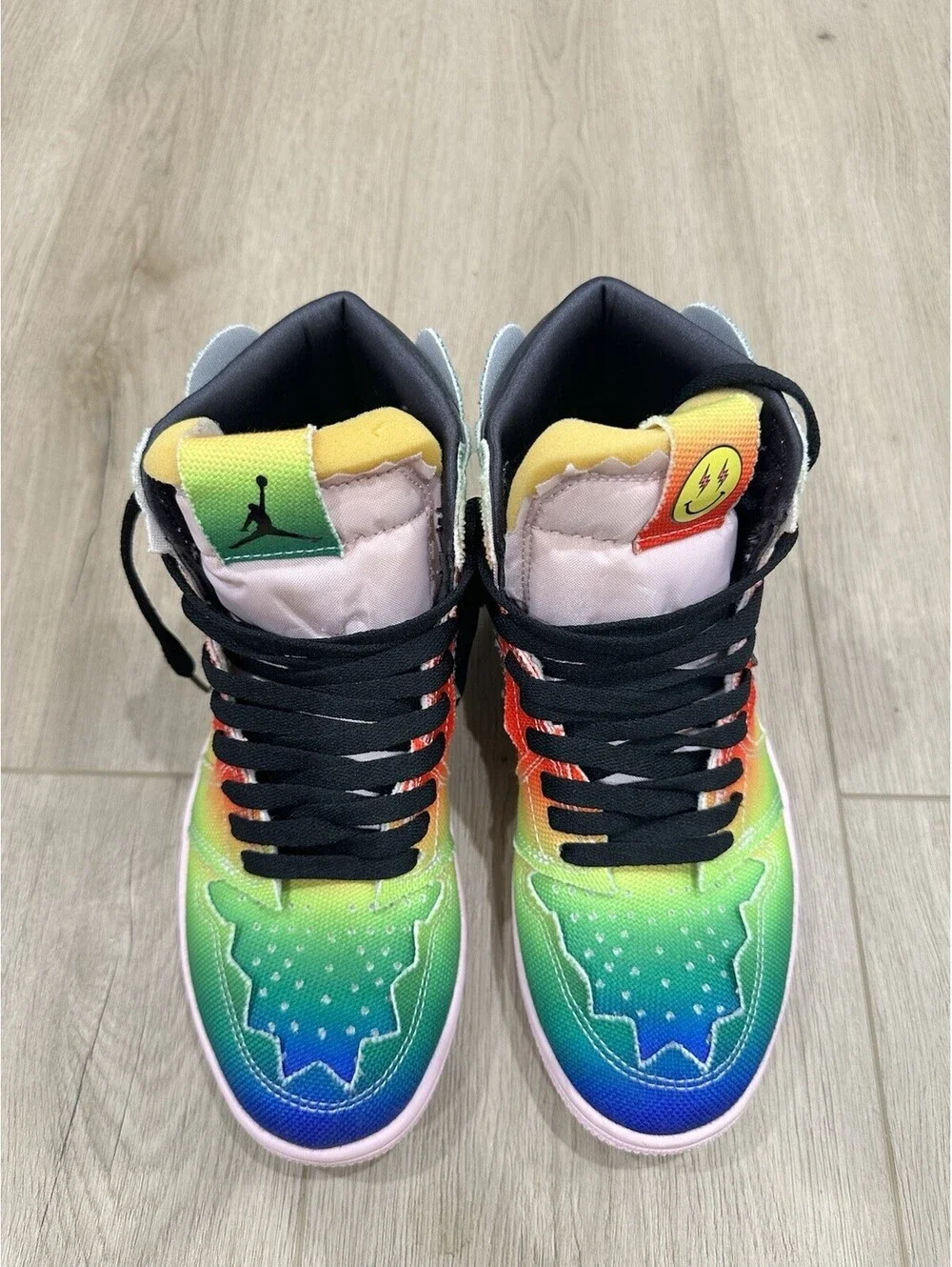 Nike Air Jordan 1 Retro OG High x J Balvin Tie Dye Size 7 DC3481-900