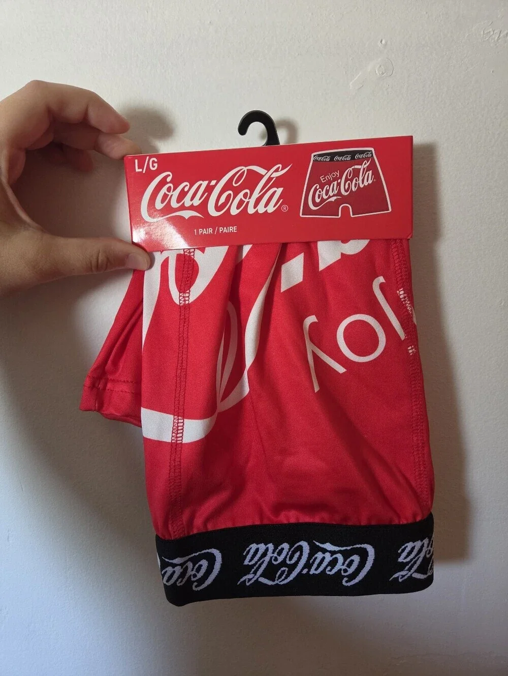 Coca Cola script branded briefs