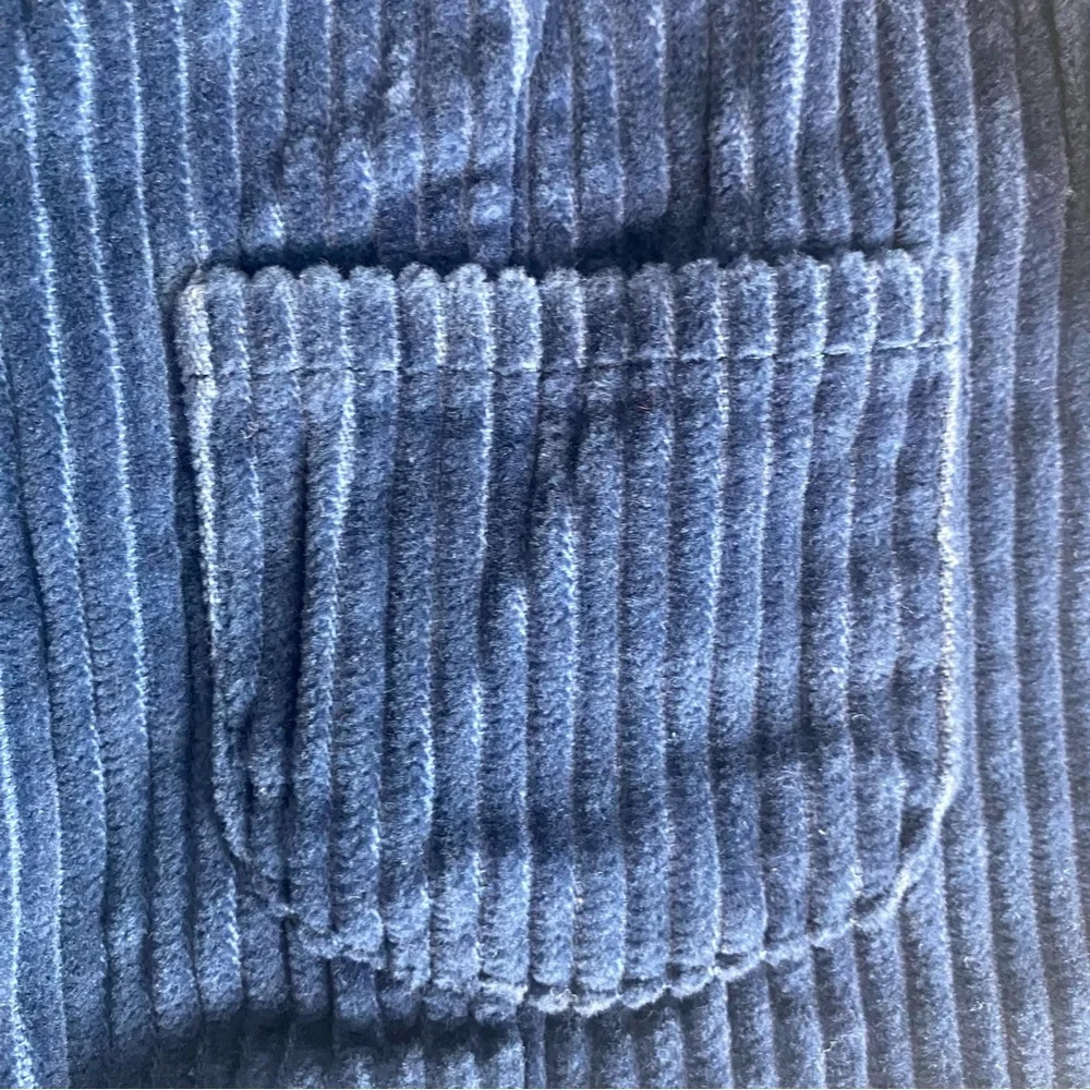 Vintage Arizona Jean Company Original Boys Sz 6/6X Corduroy Vest Blue Full Zip