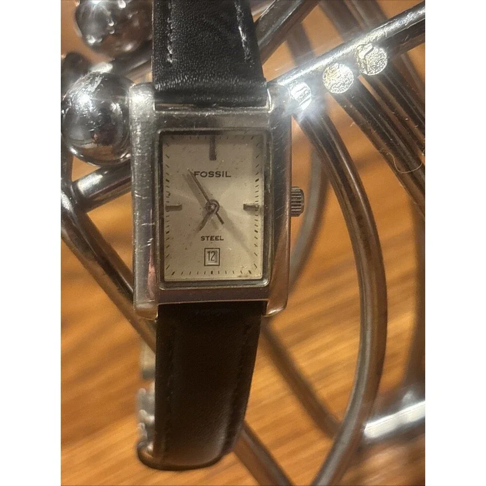 Fossil steel watch