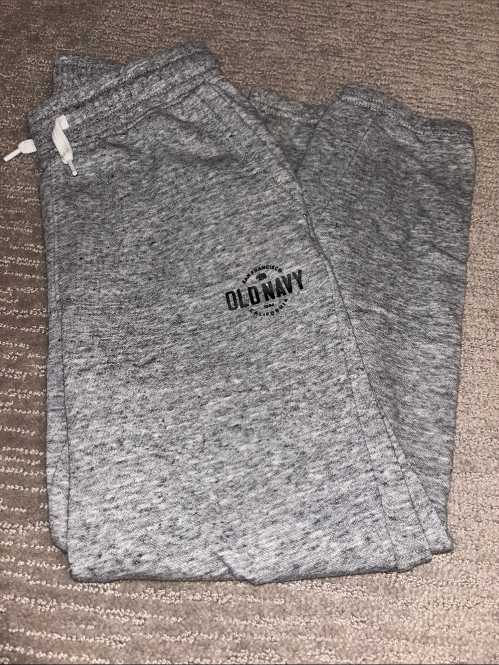 Old Navy Boys Light Gray Heather Sweatpants