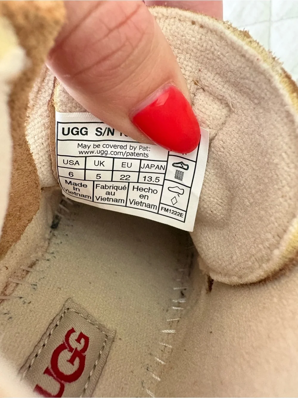 UGG classic tan