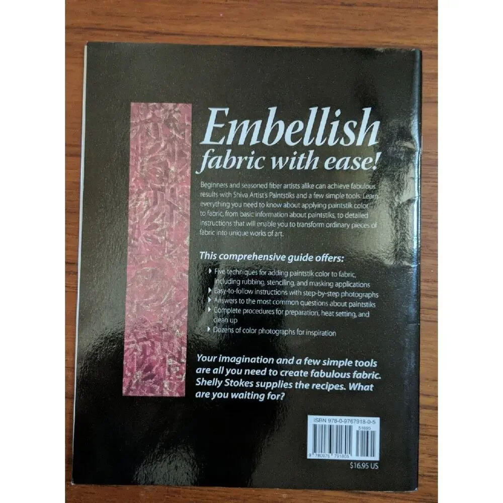 Paintstiks on Fabric Techniques Book