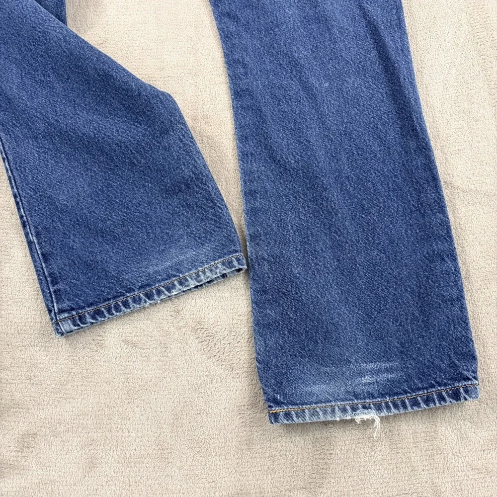 Vintage Levis 517 Bootcut Denim Pants Jeans Men 33x32 Blue Western Cowboy‎ Y2K