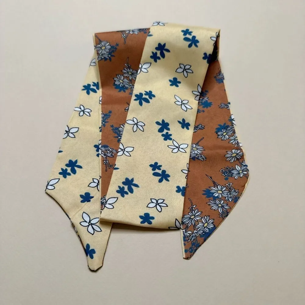 Floral scarf #1836