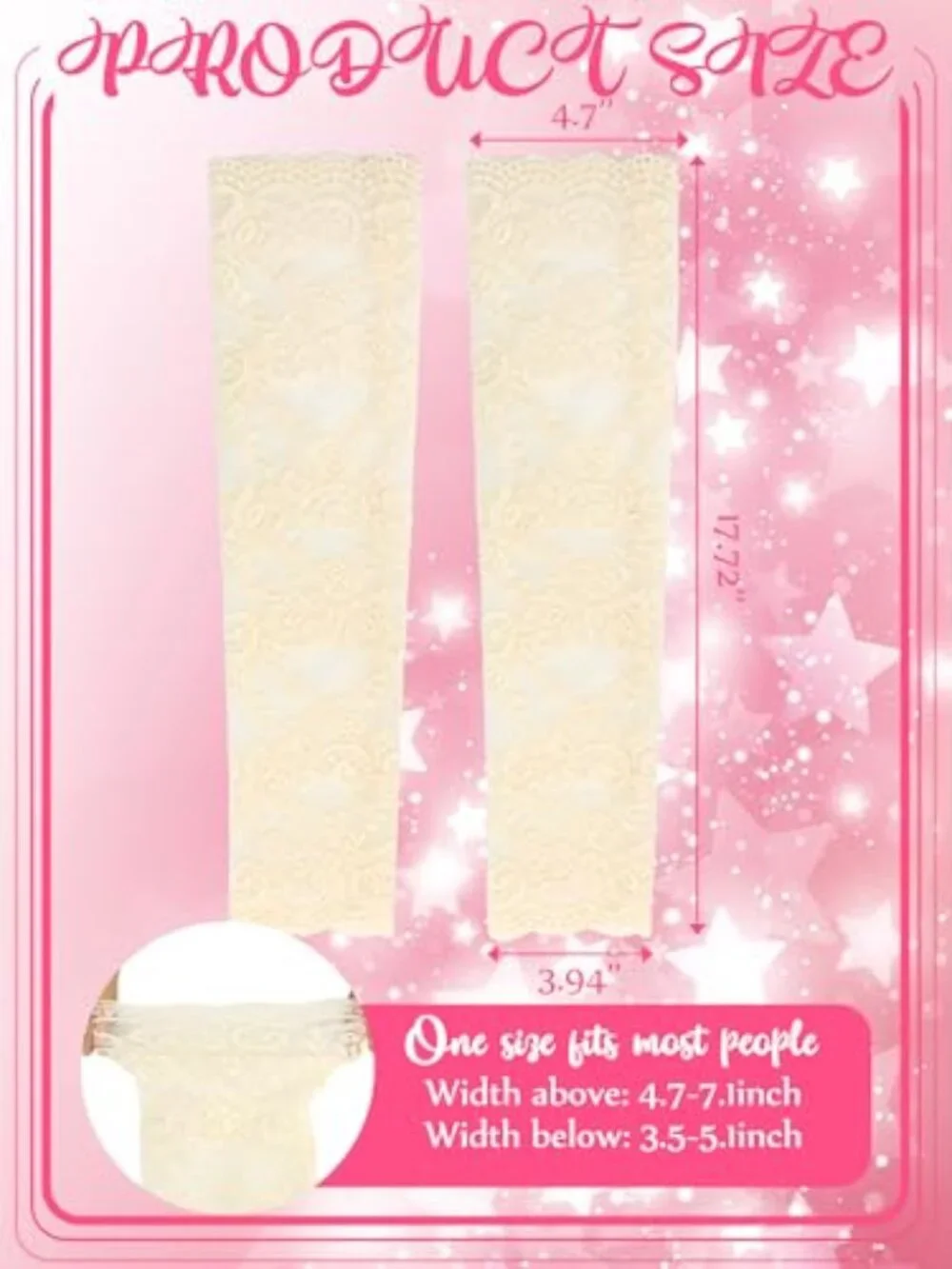 N/A pairs lace