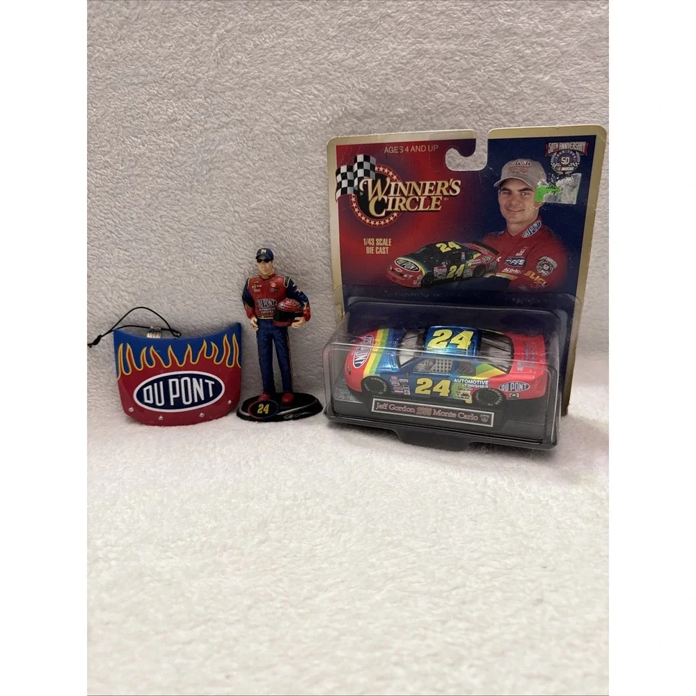 Jeff Gordon‎ Lot With Ornament, Action Figure And Winner Circle Diecast Car #24