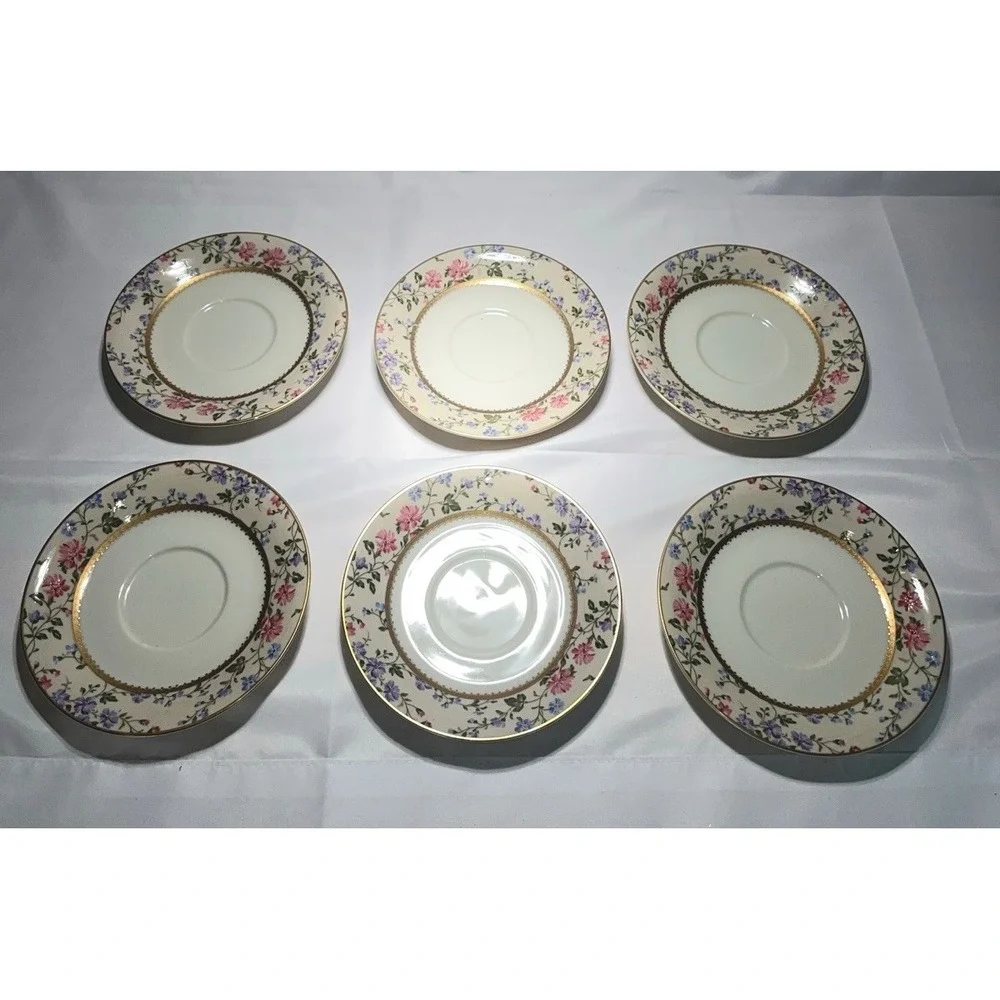 Mikasa‎ Spring Moire Bread & Butter Plate 6