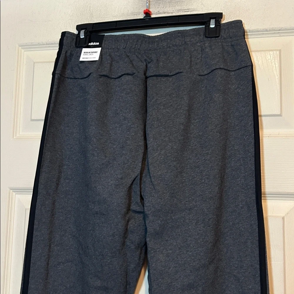adidas joggers size gray