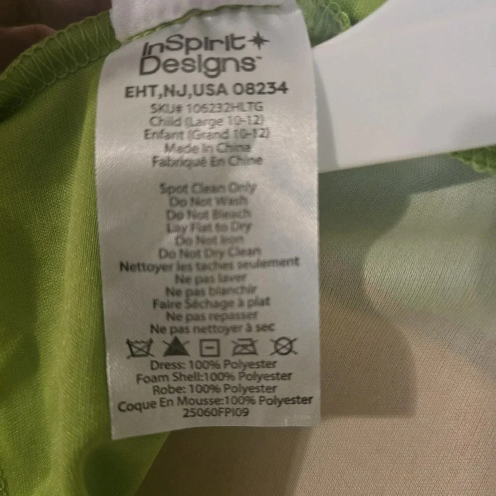 Girls Teenage Mutant Ninja Turtles Costume Tutu Child Size Large 10-12‎