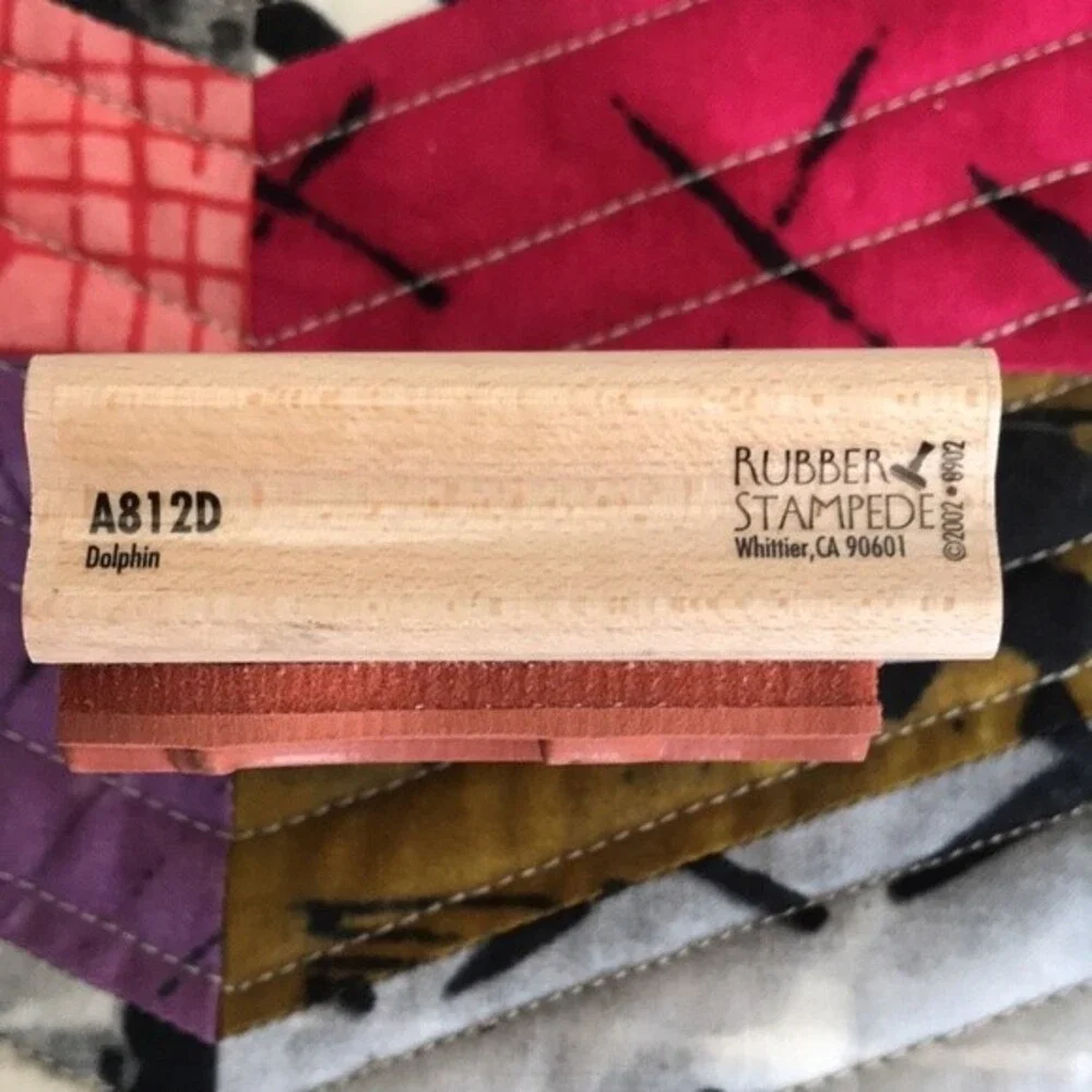 Rubber Stamp Dolphin by Rubber Stampede