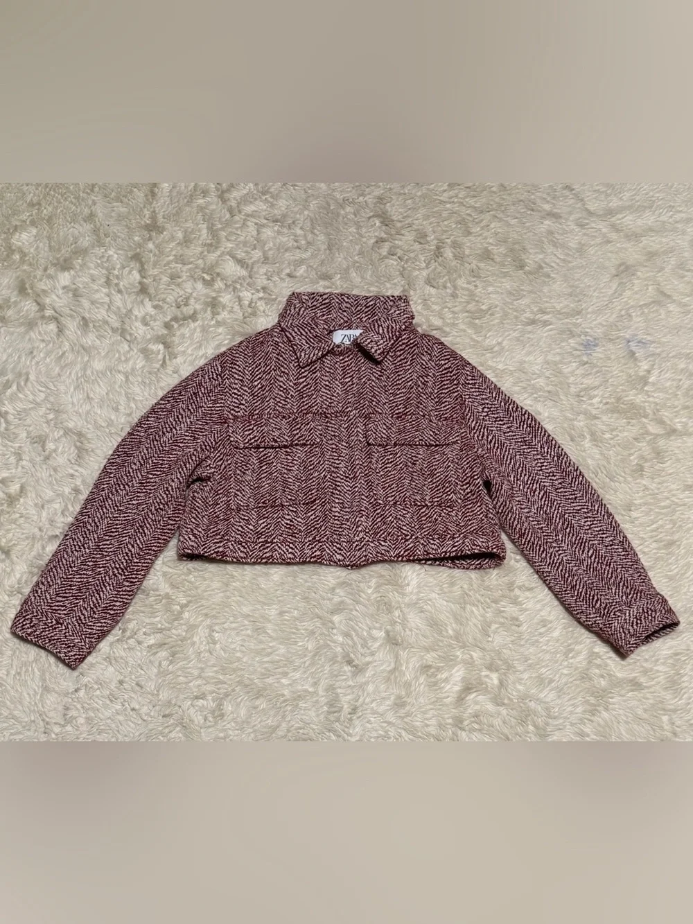 Zara kids burgundy