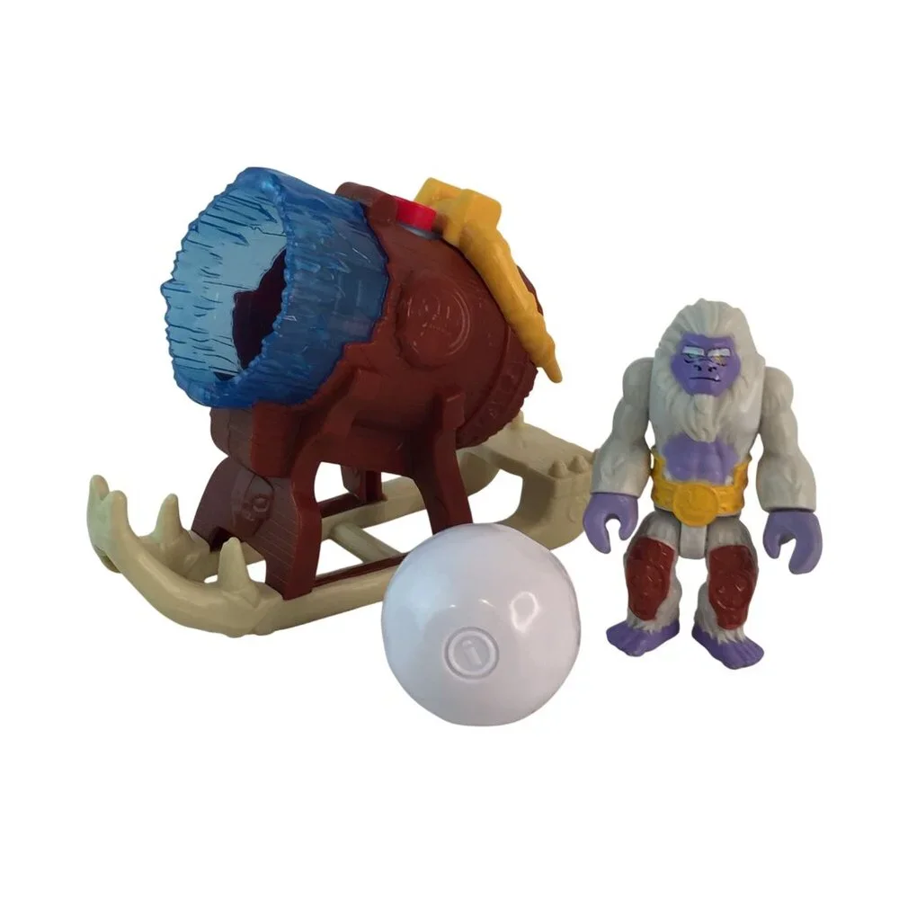 Fisher‎ Price Imaginext Ice Sleigh w/Yeti Figure and Snow Ball