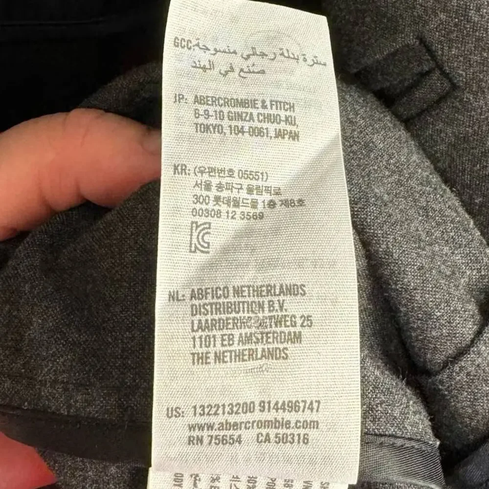 Abercrombie & Fitch men blazer