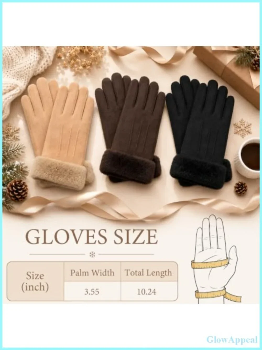 N/A suede gloves