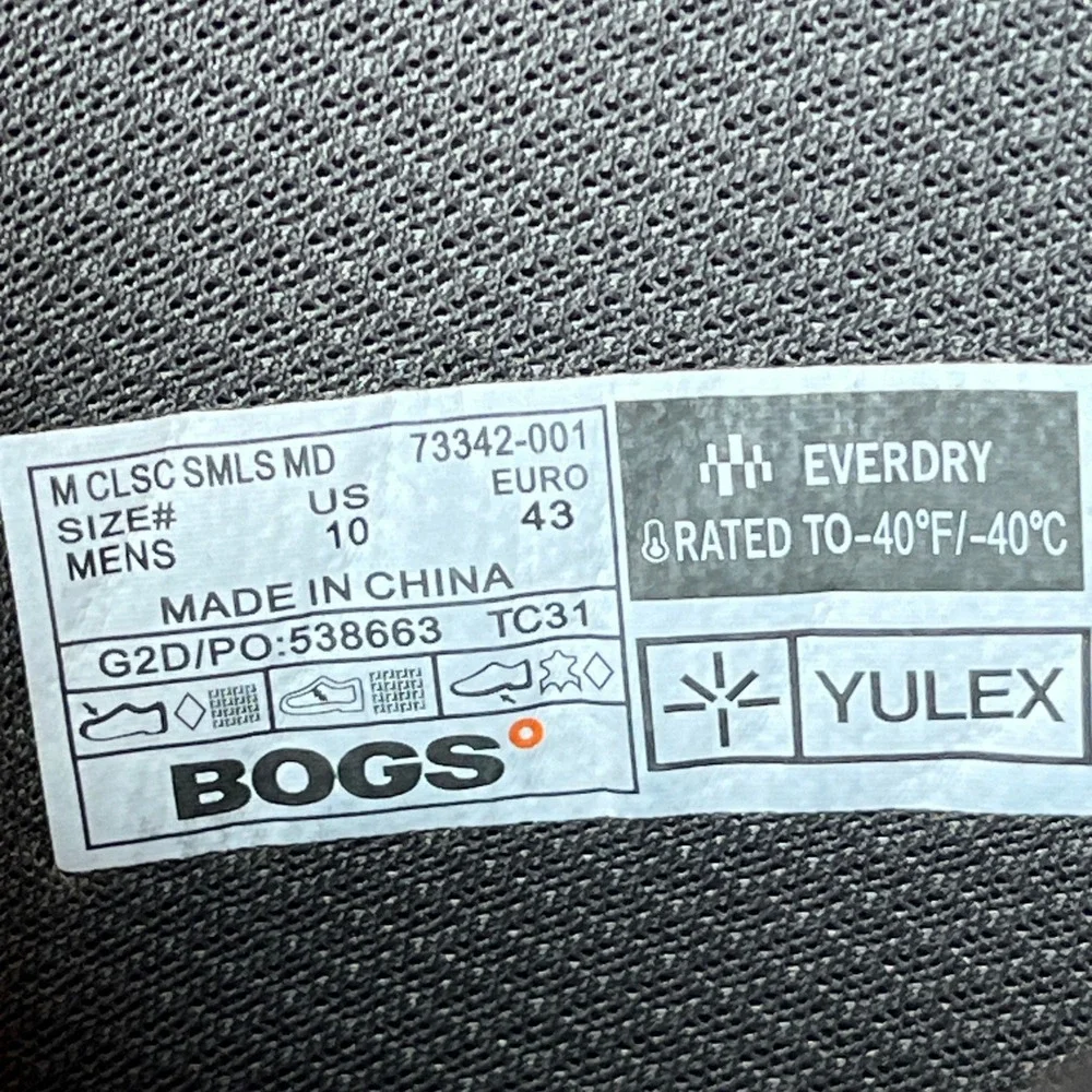 Bogs classic seamless