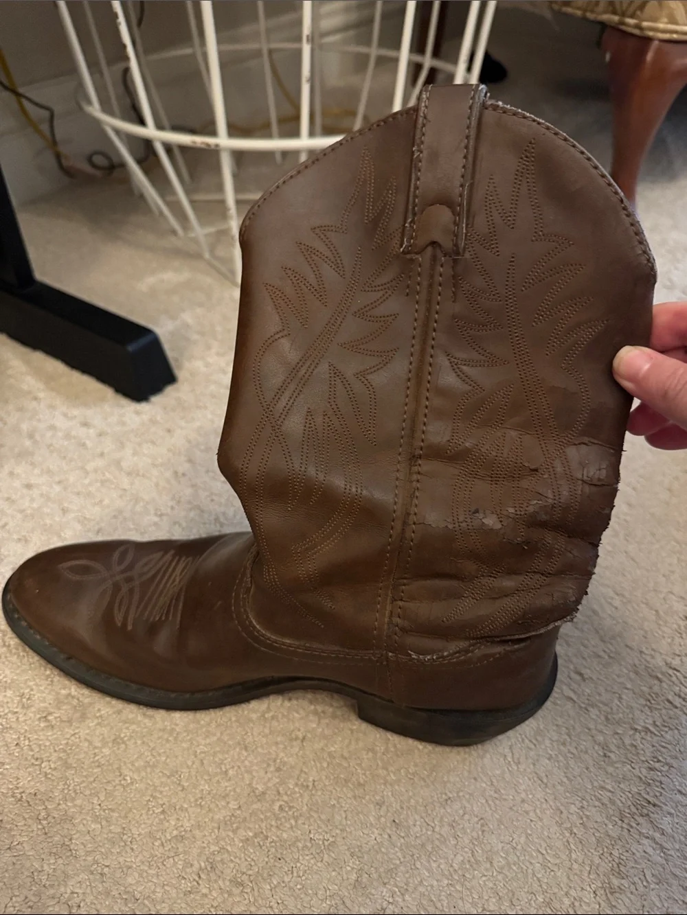 Justin Boots classic brown