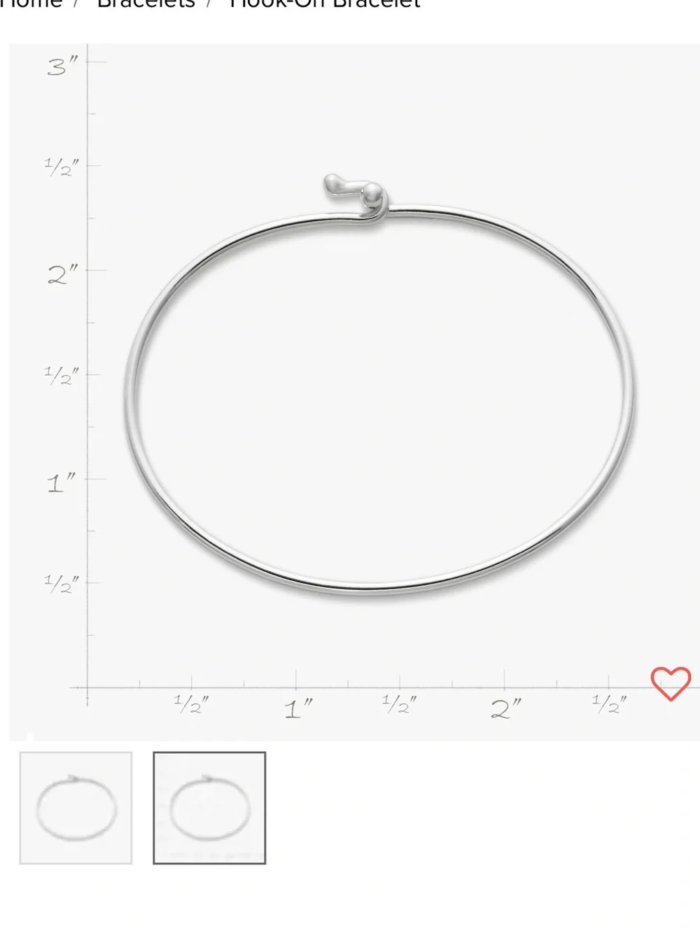 James Avery Hook-On Bracelet