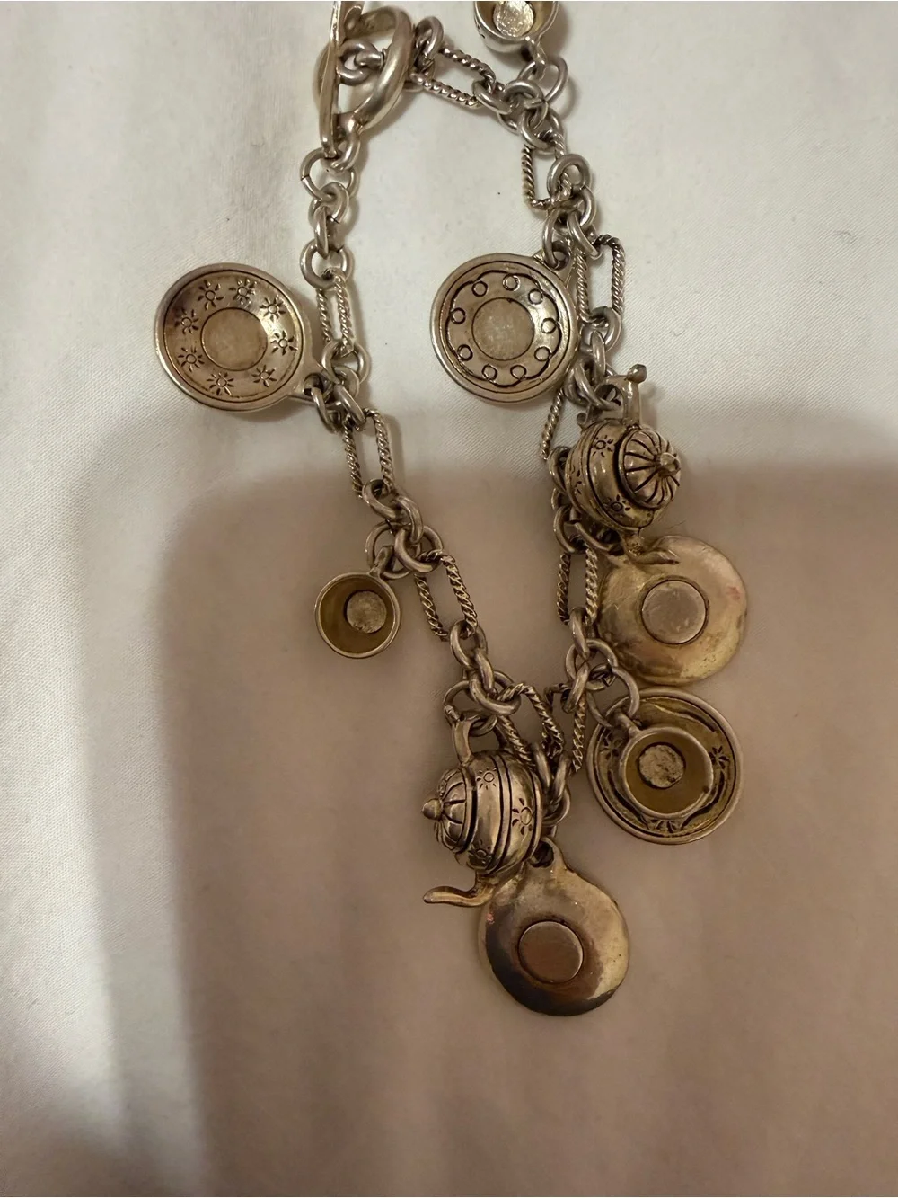 No brand delicate silver