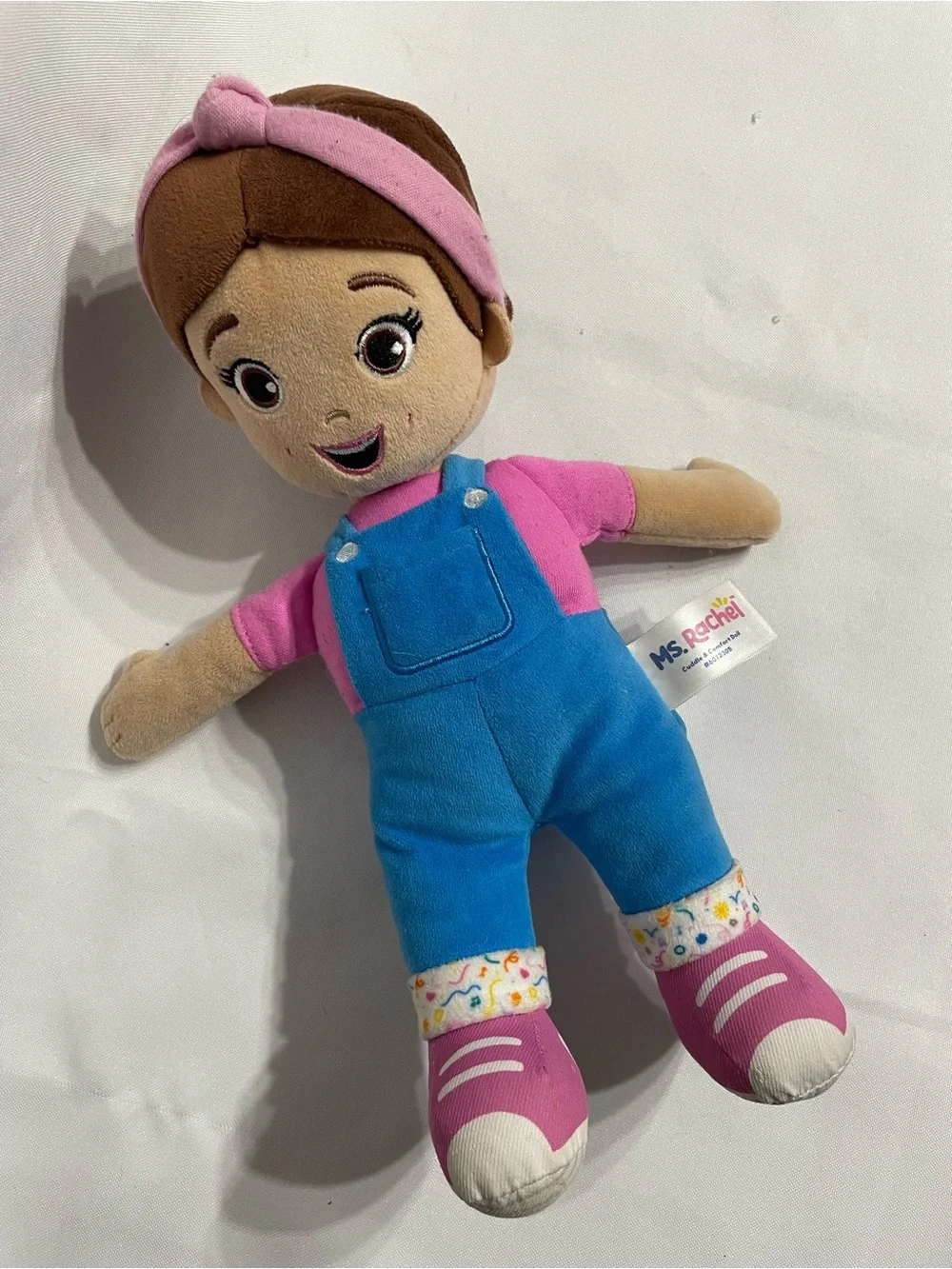 12” official Ms. Rachel Cuddle & Comfort Plush Doll
