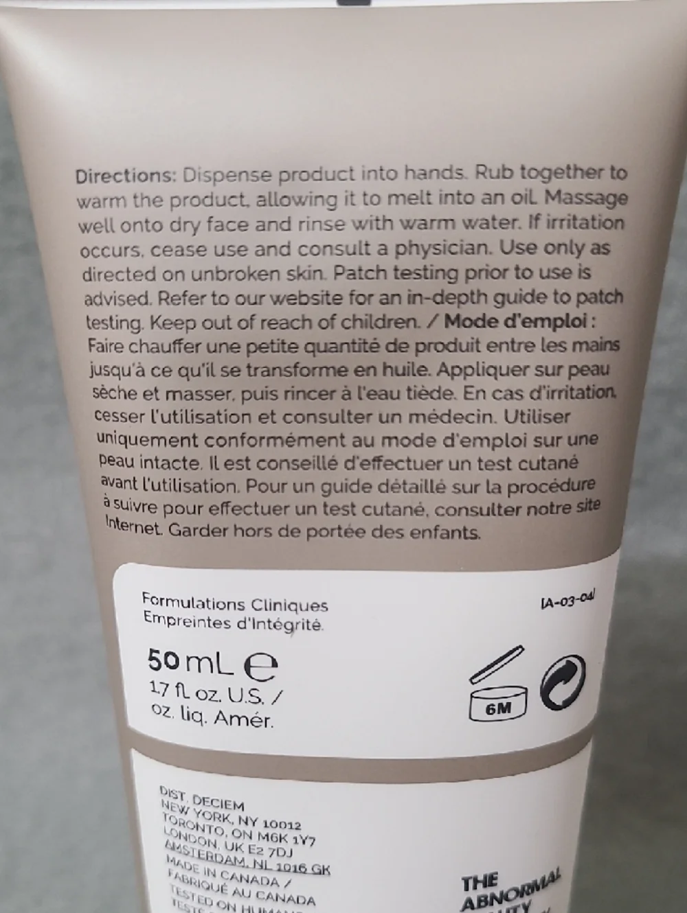 The Ordinary gentle squalane