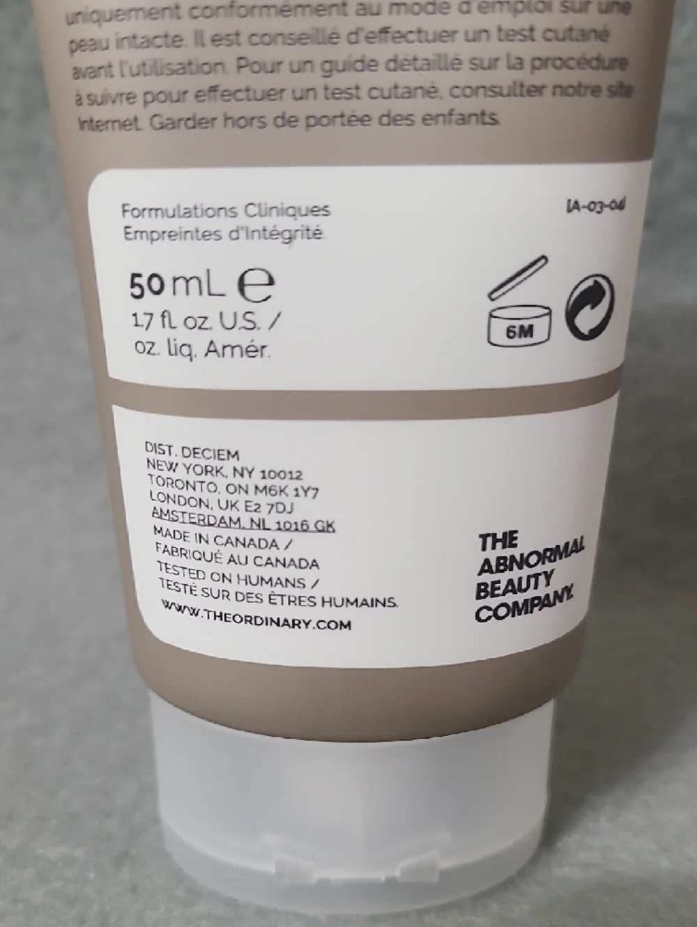 The Ordinary gentle squalane