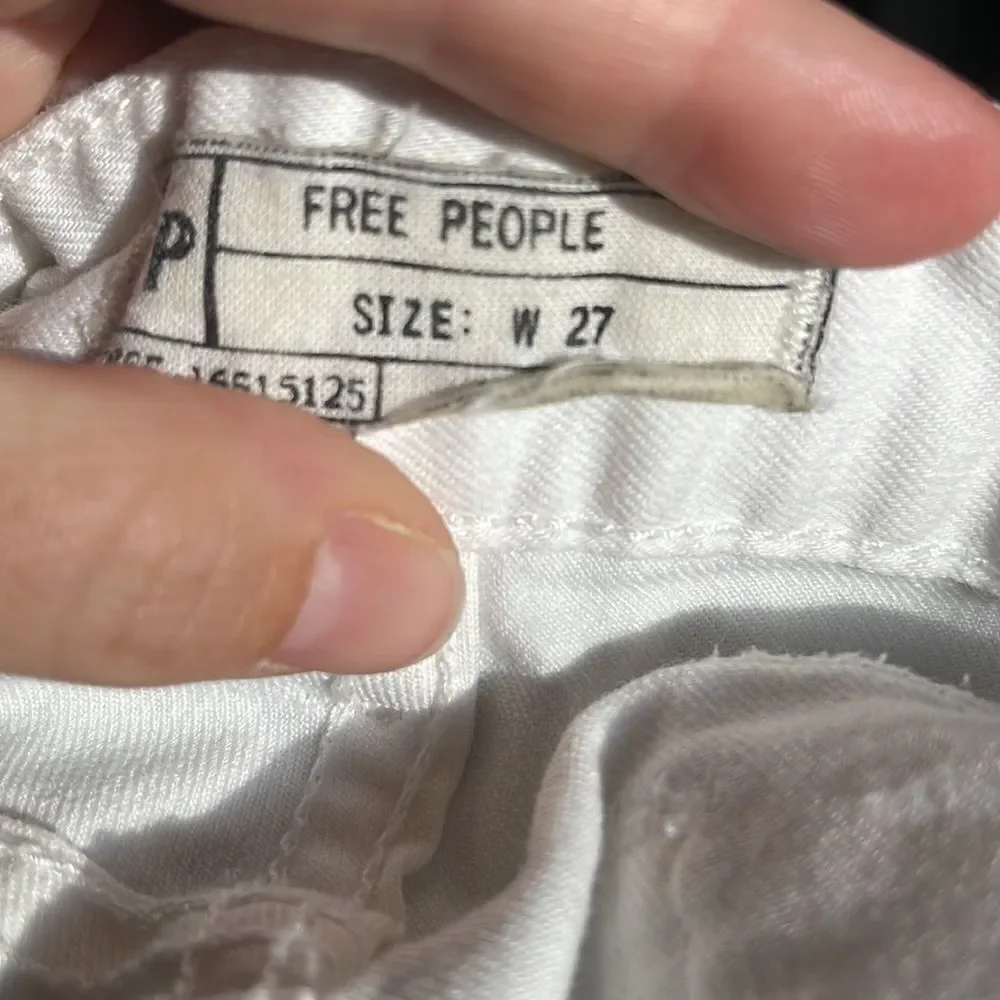 Free People size ankle zippers