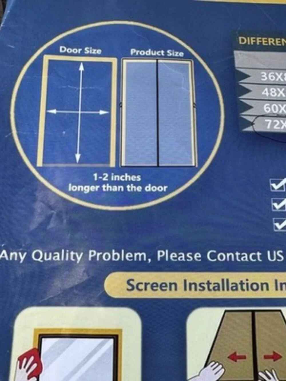 Unbranded magnetic screen