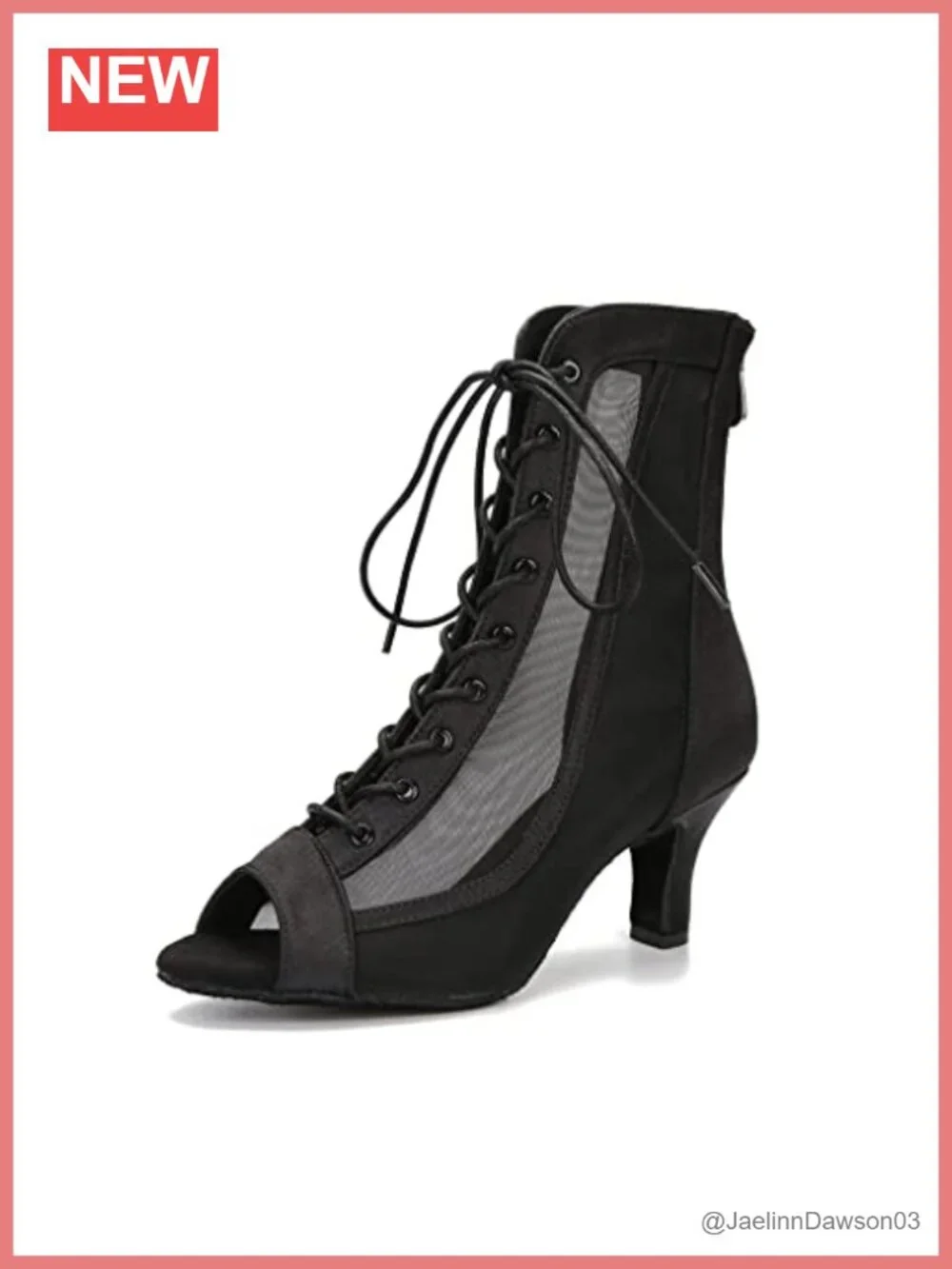 Women's Latin Salsa Dance Boots 2.5