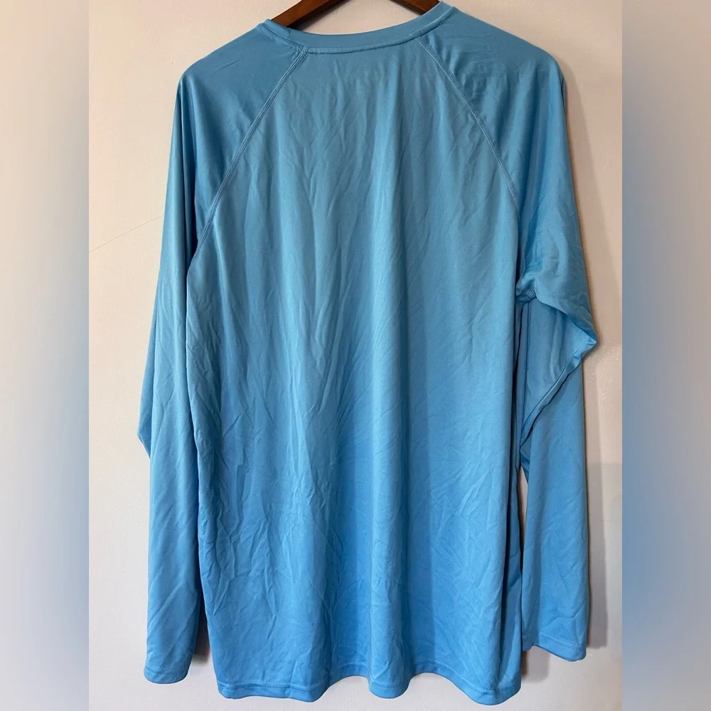 Baleaf Men’s Long Sleeves Rash Guard Fishing Hiking Sun Protection Shirt‎ XL