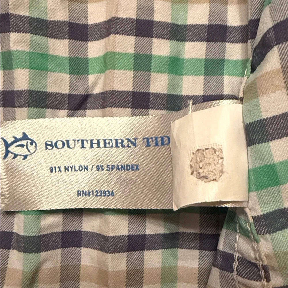 Southern Tide casual plaid