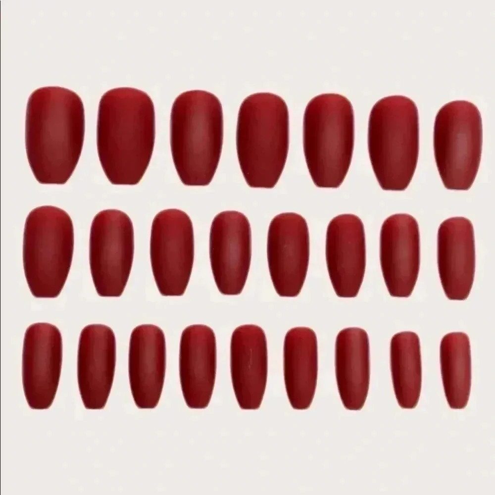 N/A burgundy matte