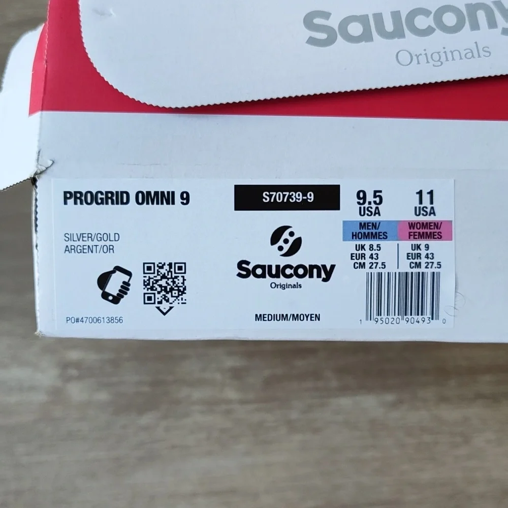 Saucony new tags