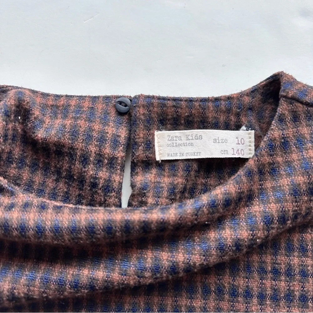Zara brown blue