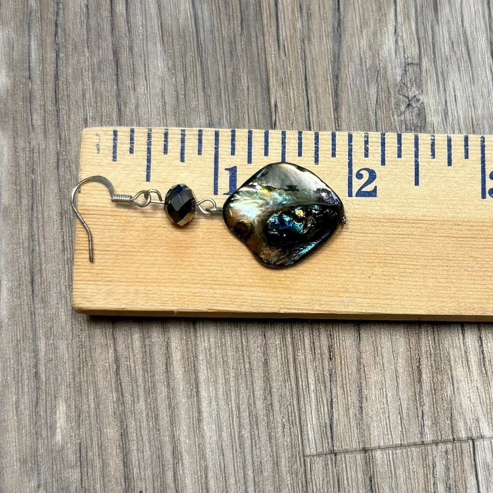 Unbranded iridescent abalone