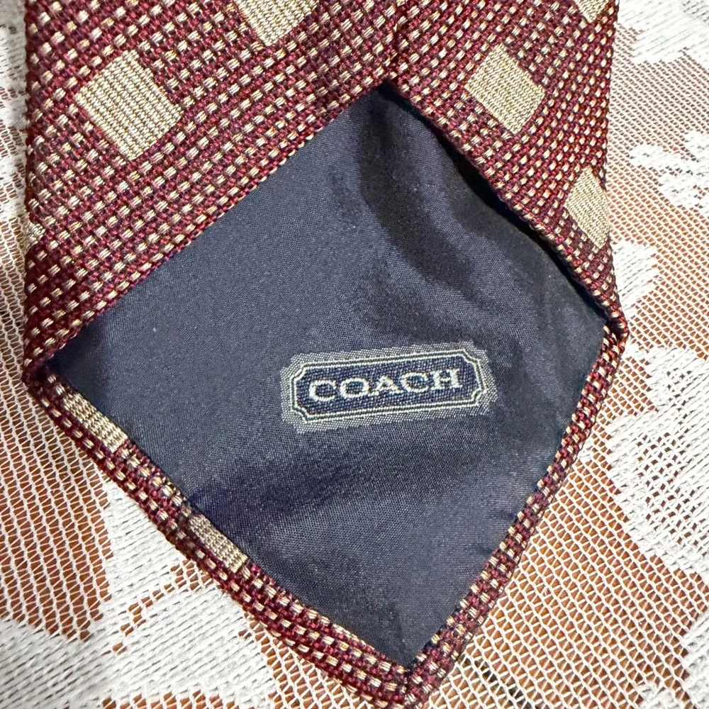 Coach classic necktie