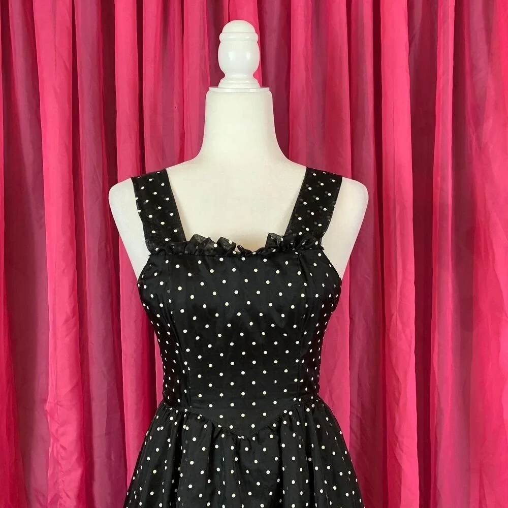 Gunne Sax polka dot