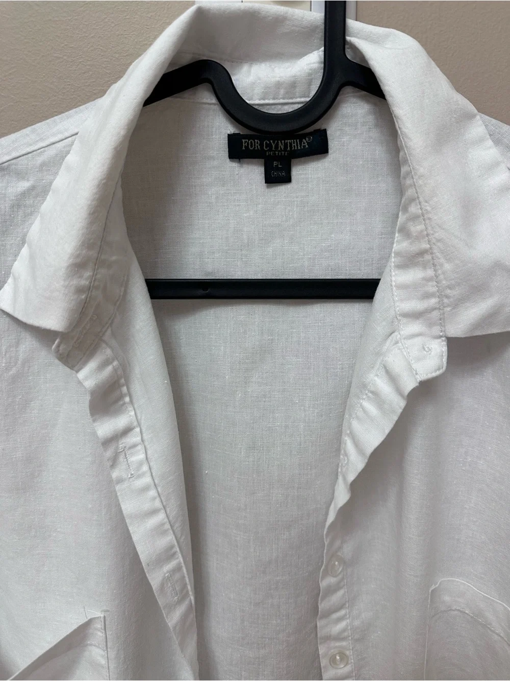 For Cynthia lightweight linen